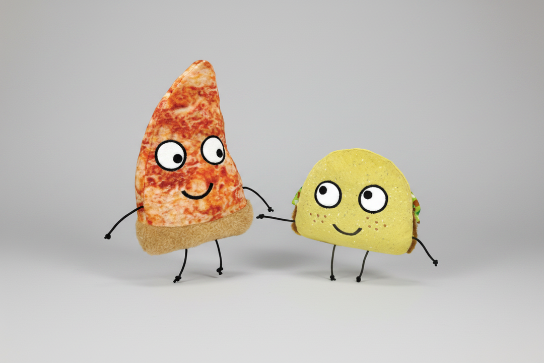 PIZZA AND TACO Puppet Set