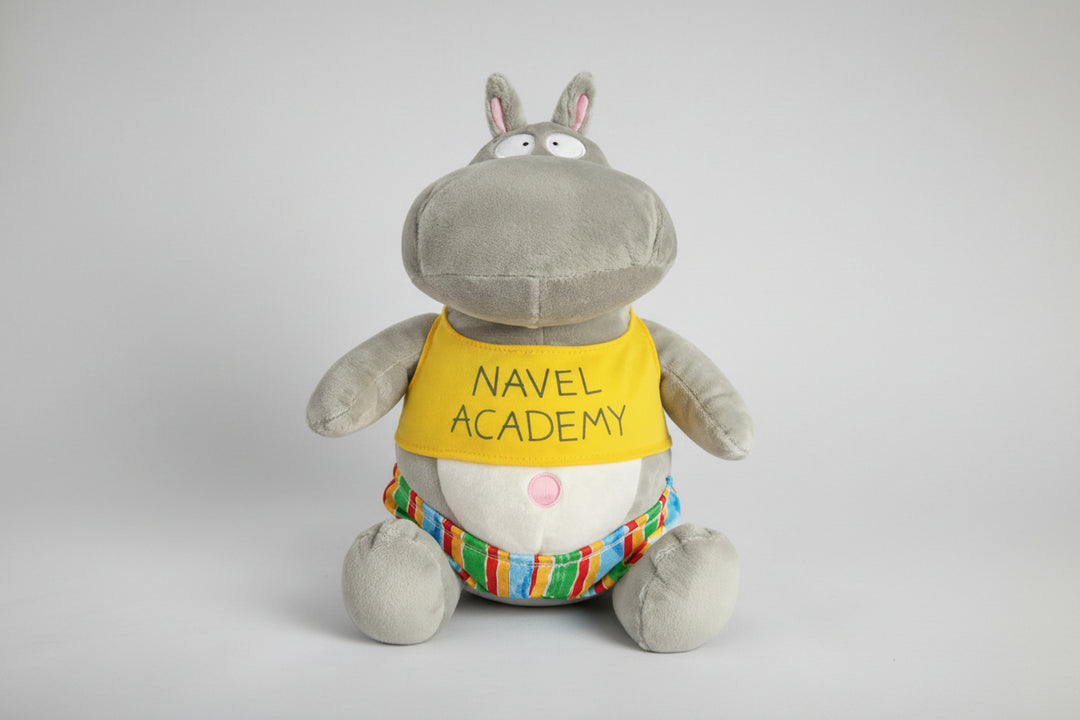 BELLY BUTTON BOOK! HIPPO Doll