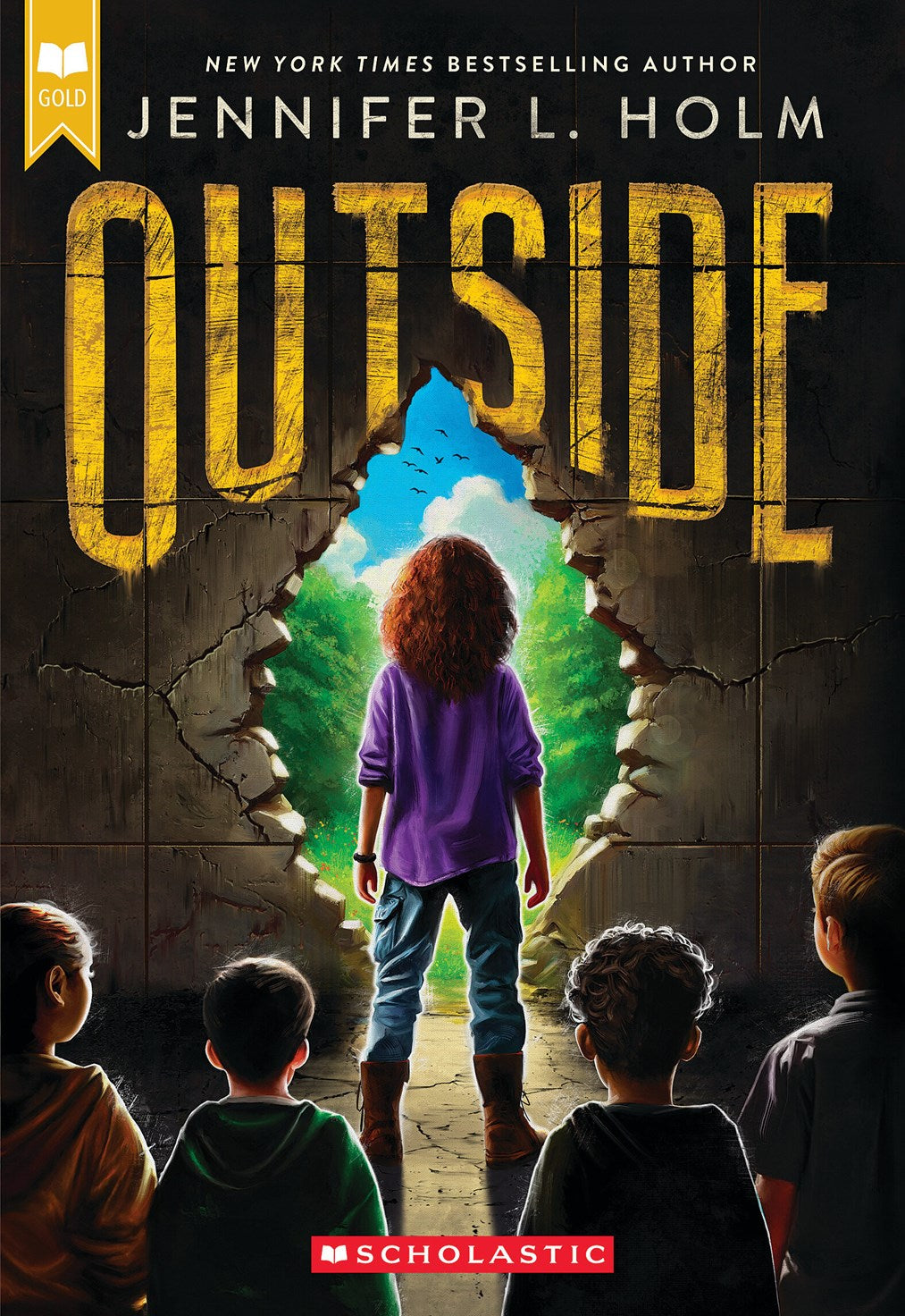 Outside