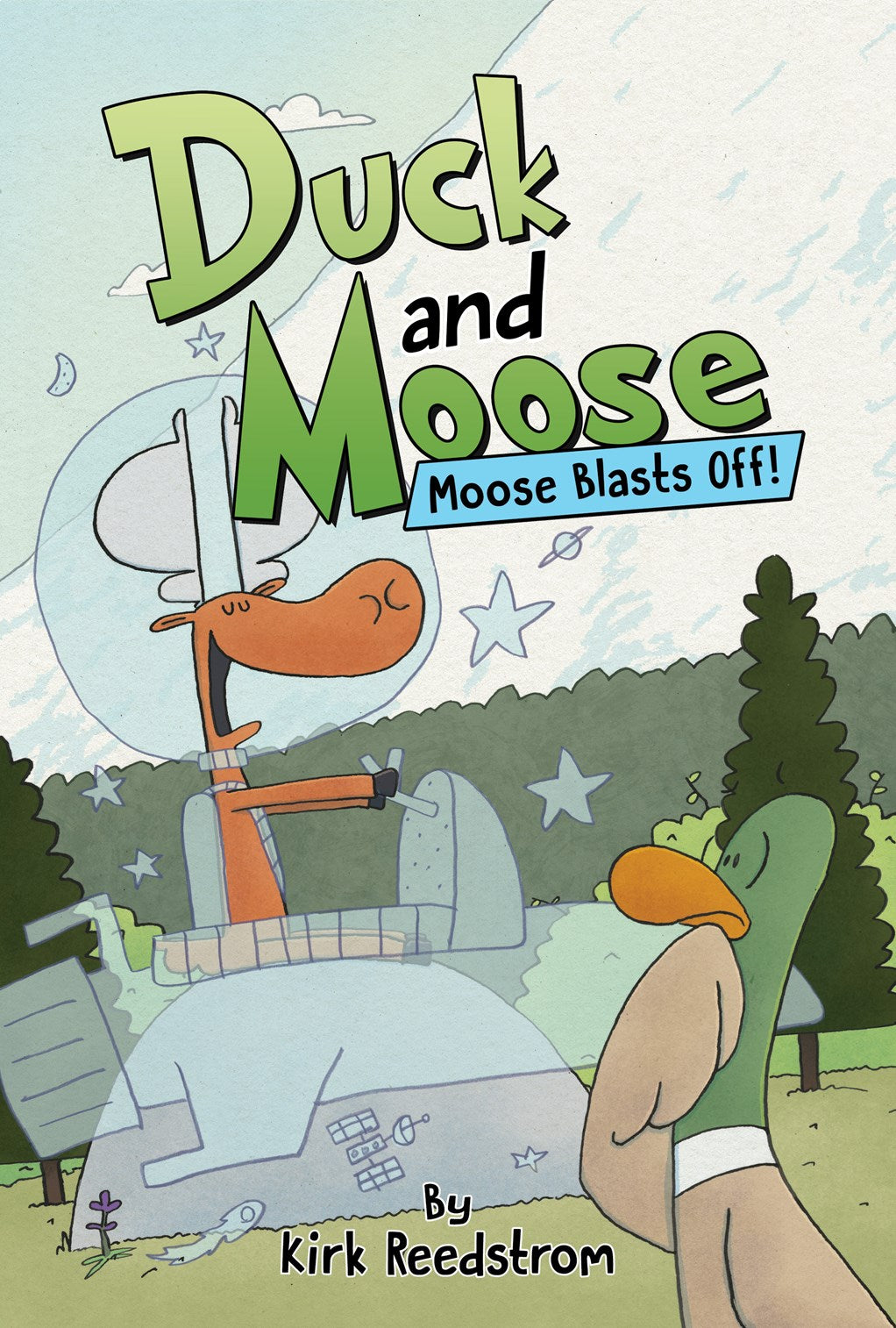 Duck and Moose: Moose Blasts Off! – Book Nook Vending