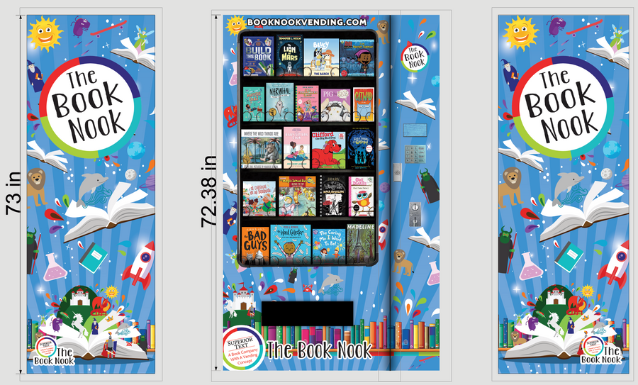 Gooss Book Machine Book Vending Machines for Sale | The Book Nook – Book Nook Vending